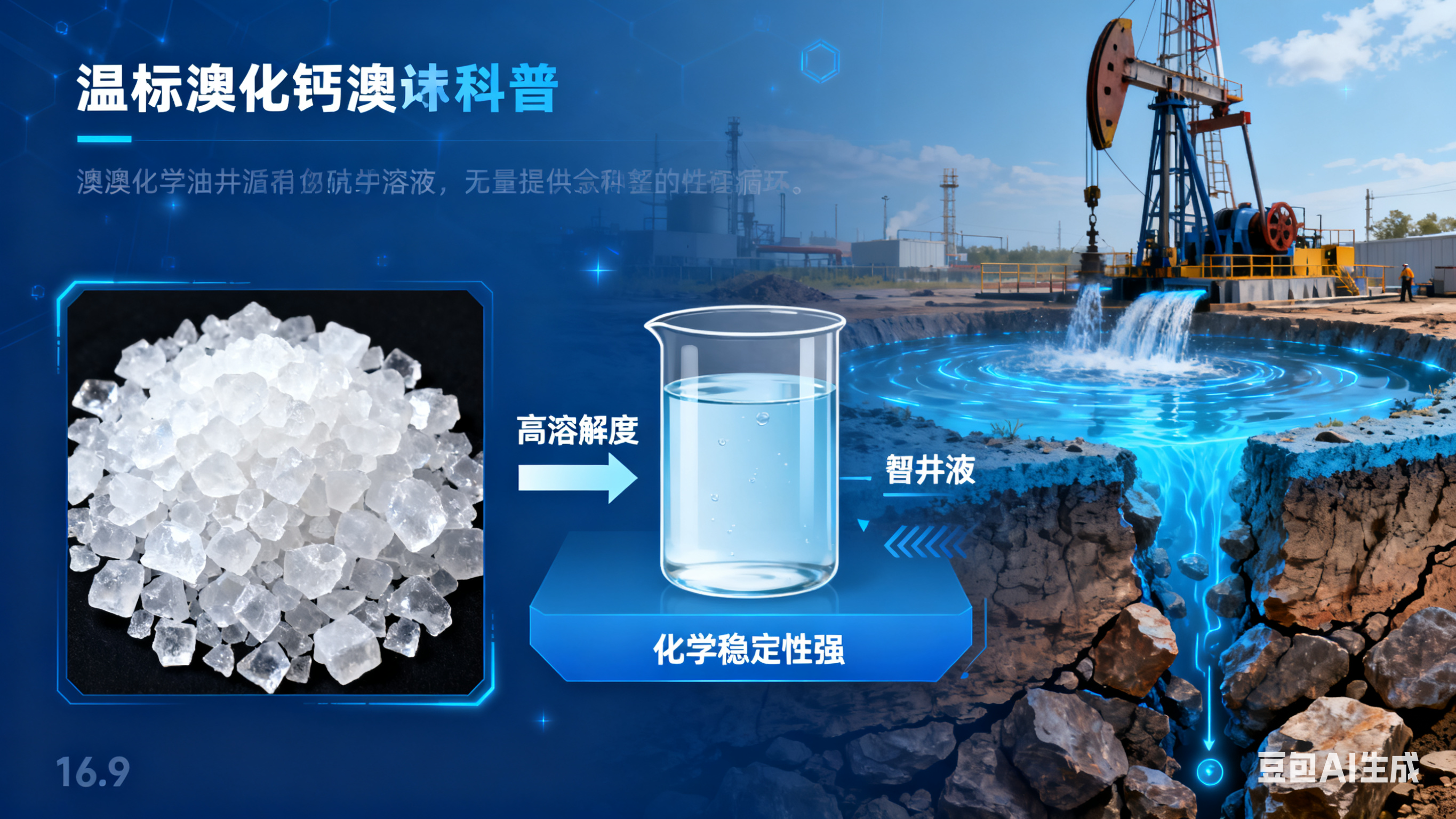 如何利用溴化鈣固體調(diào)節(jié)修井液和完井液的密度